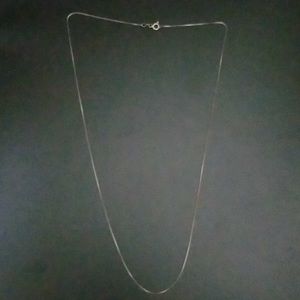 20 in. Sterling silver chain